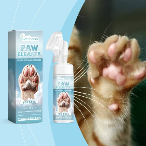 Pet Paw Cleansing Foam Mousse