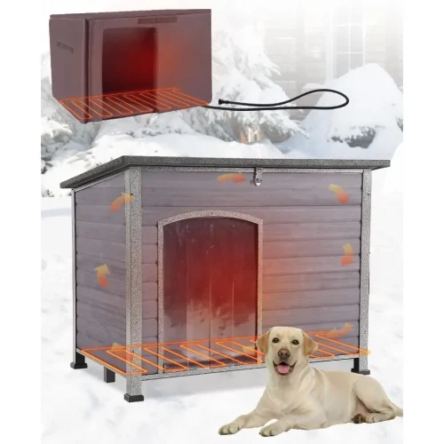 Heated Insulated Outdoor Dog House