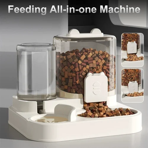 Automatic Pet Feeder With Water Dispenser