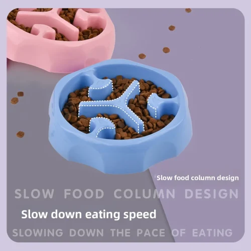 Anti-choke Slow Dog Bowl