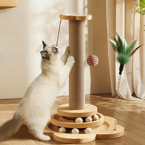 High-Quality Rotating Cat Scratch Board