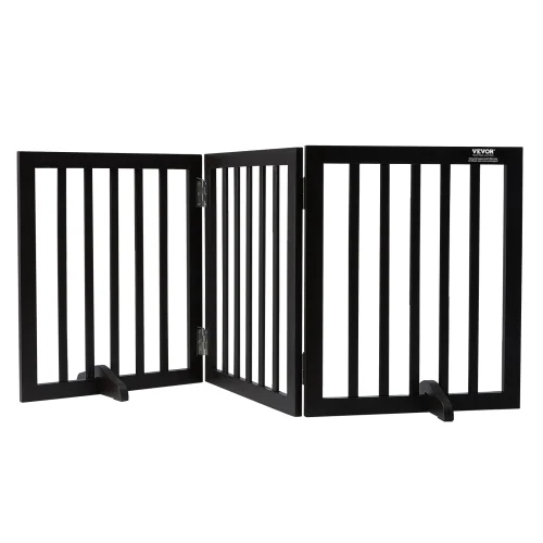 Freestanding Foldable Expandable Dog Gate